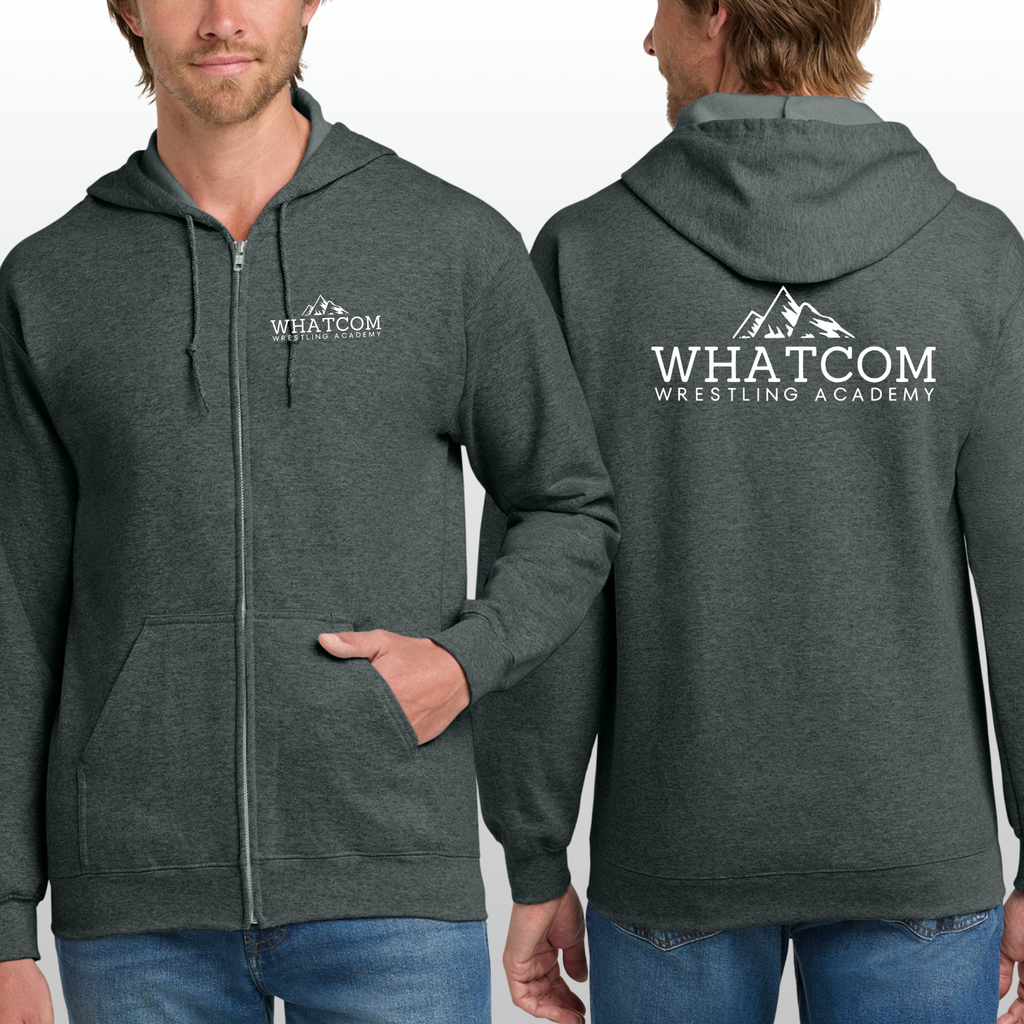 Whatcom Wrestling Unisex Zip Up