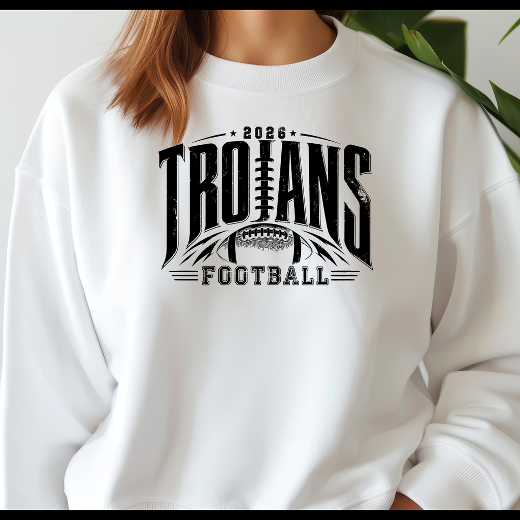 2026 Trojan Football Crewneck