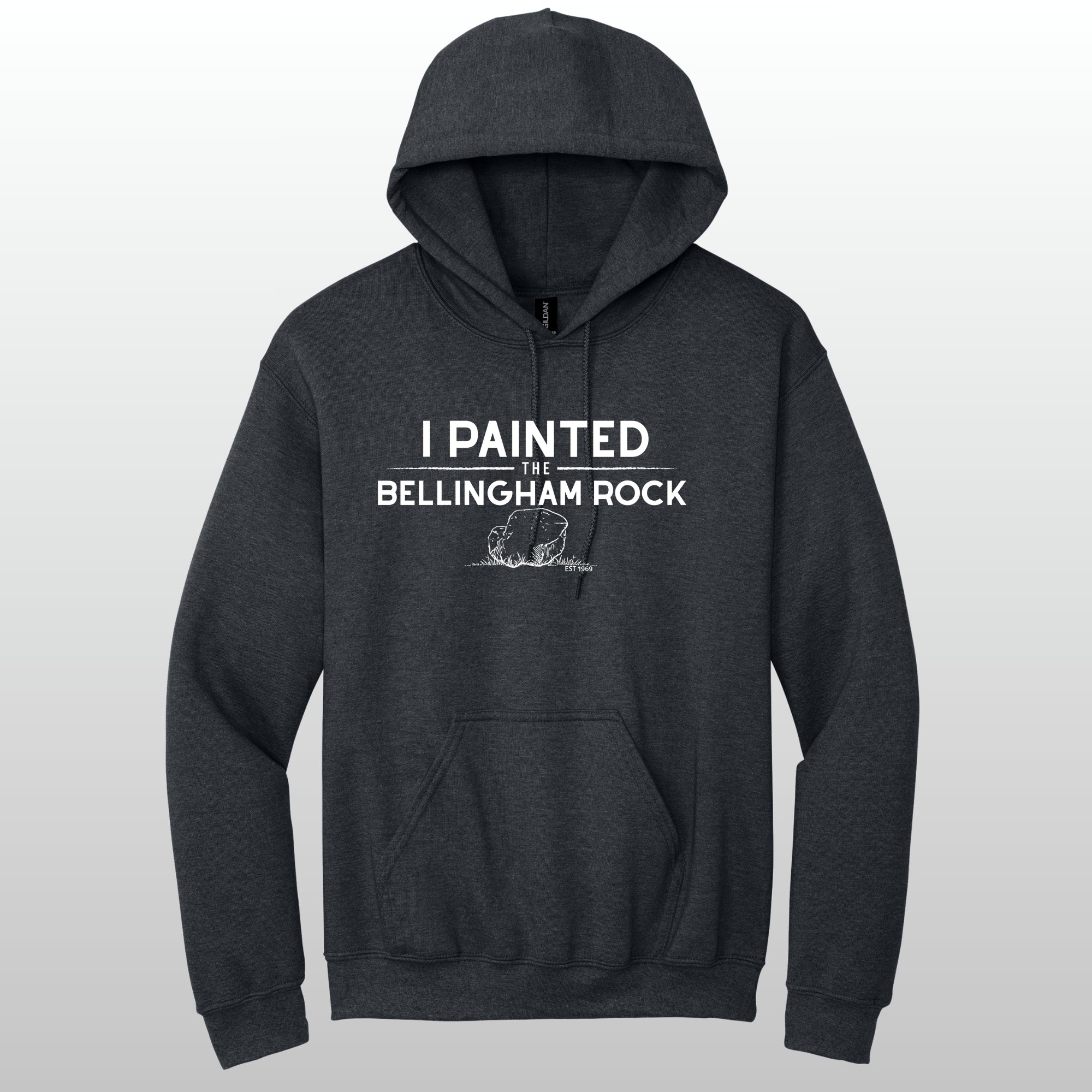 I Painted The Bellingham Rock #5 - Hoodie