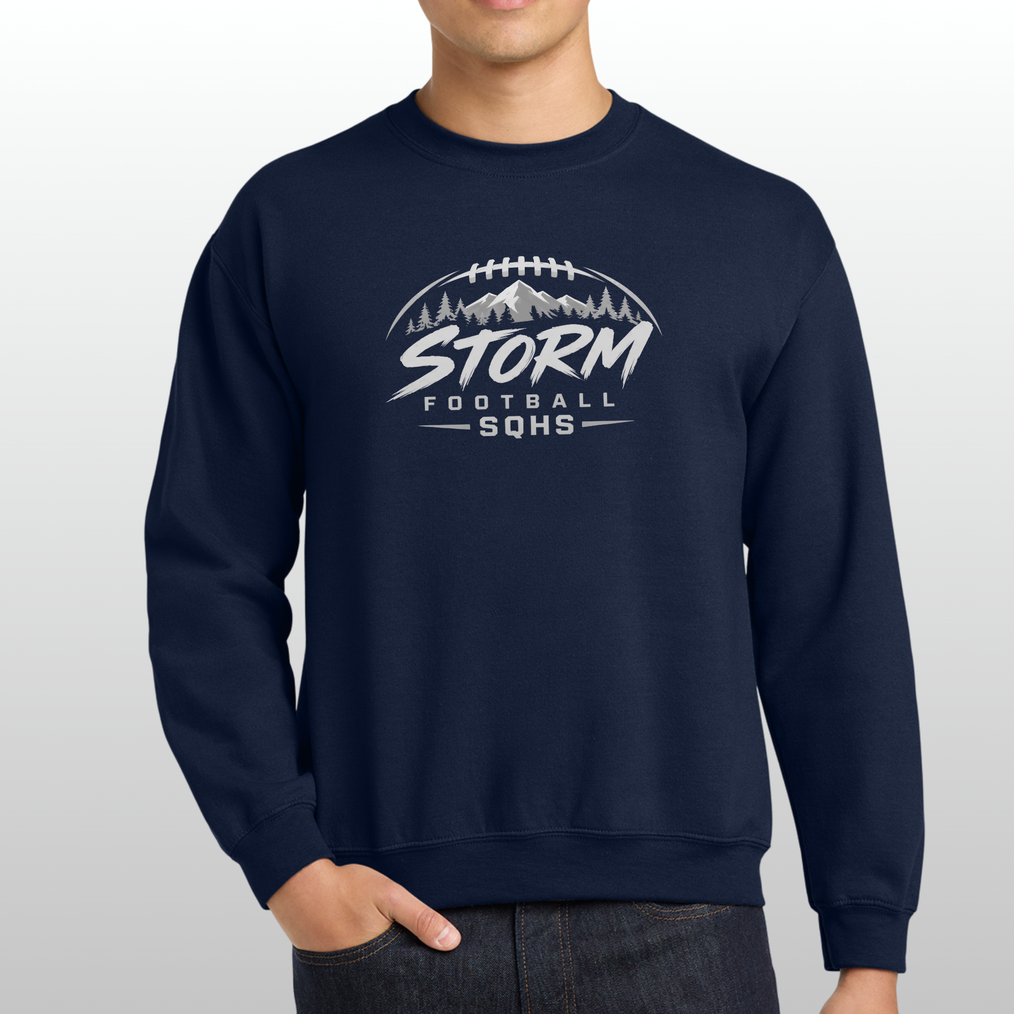 Storm Football Crewneck