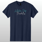 Whatcom Prep Glitter Baseball T-Shirt