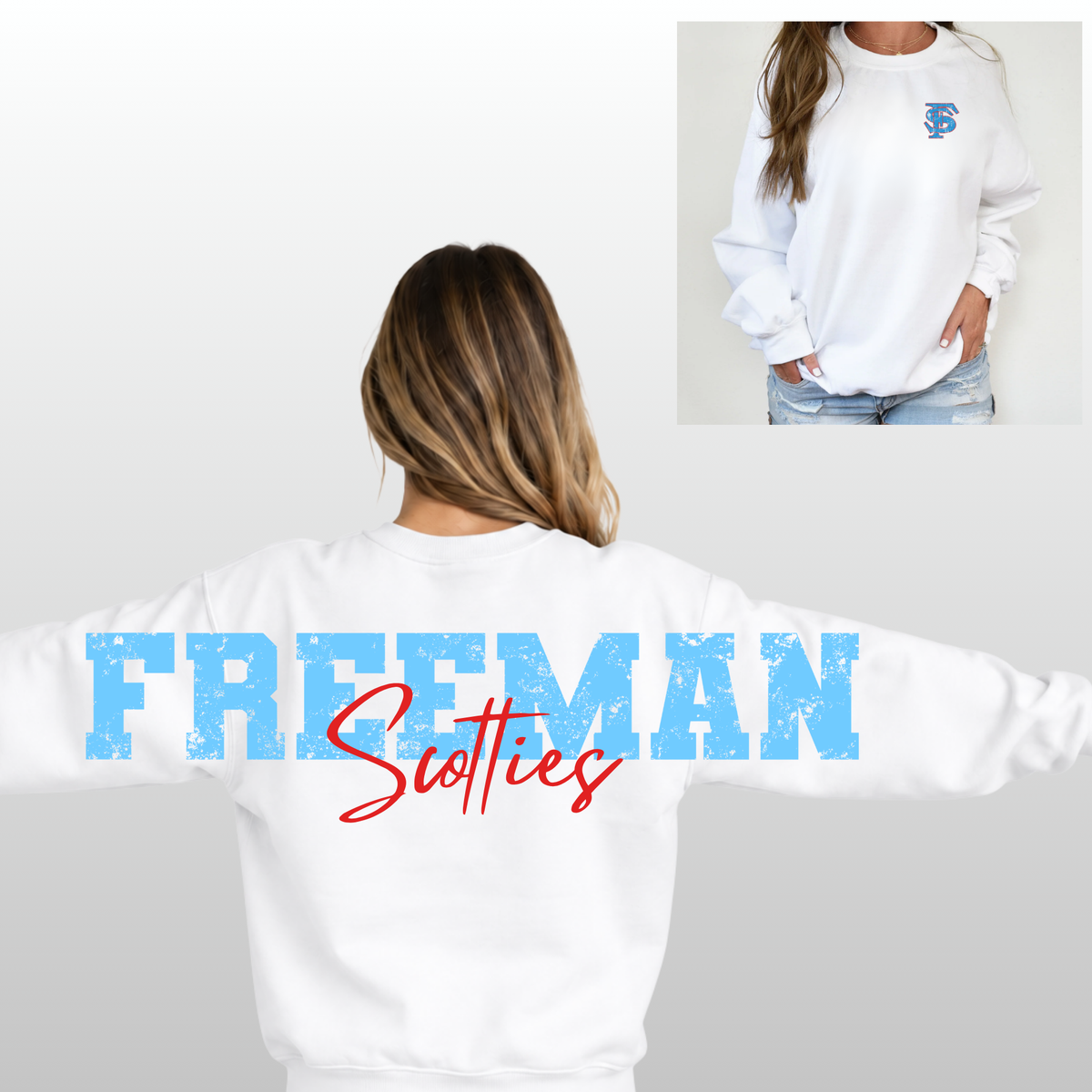 Freeman Scotties Crewneck Billboard #3