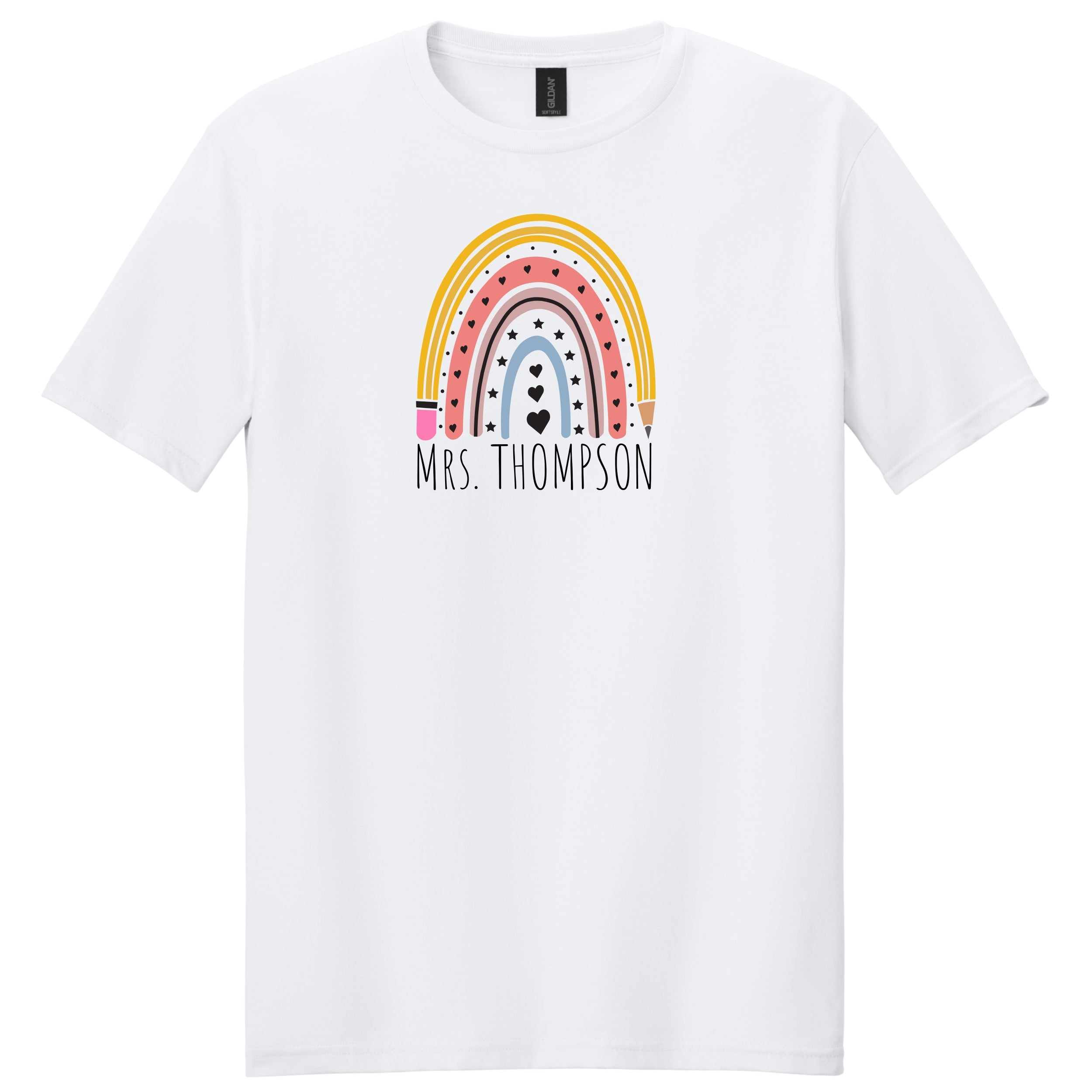 Teacher Appreciation Rainbow T-Shirt