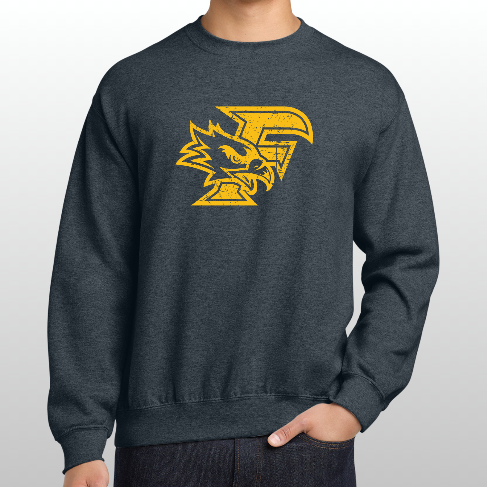 Ferndale Distressed Crewneck