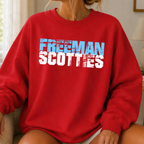Freeman Scotties Crewneck Grunge