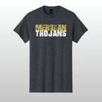 Meridian Trojans Grunge Shirt