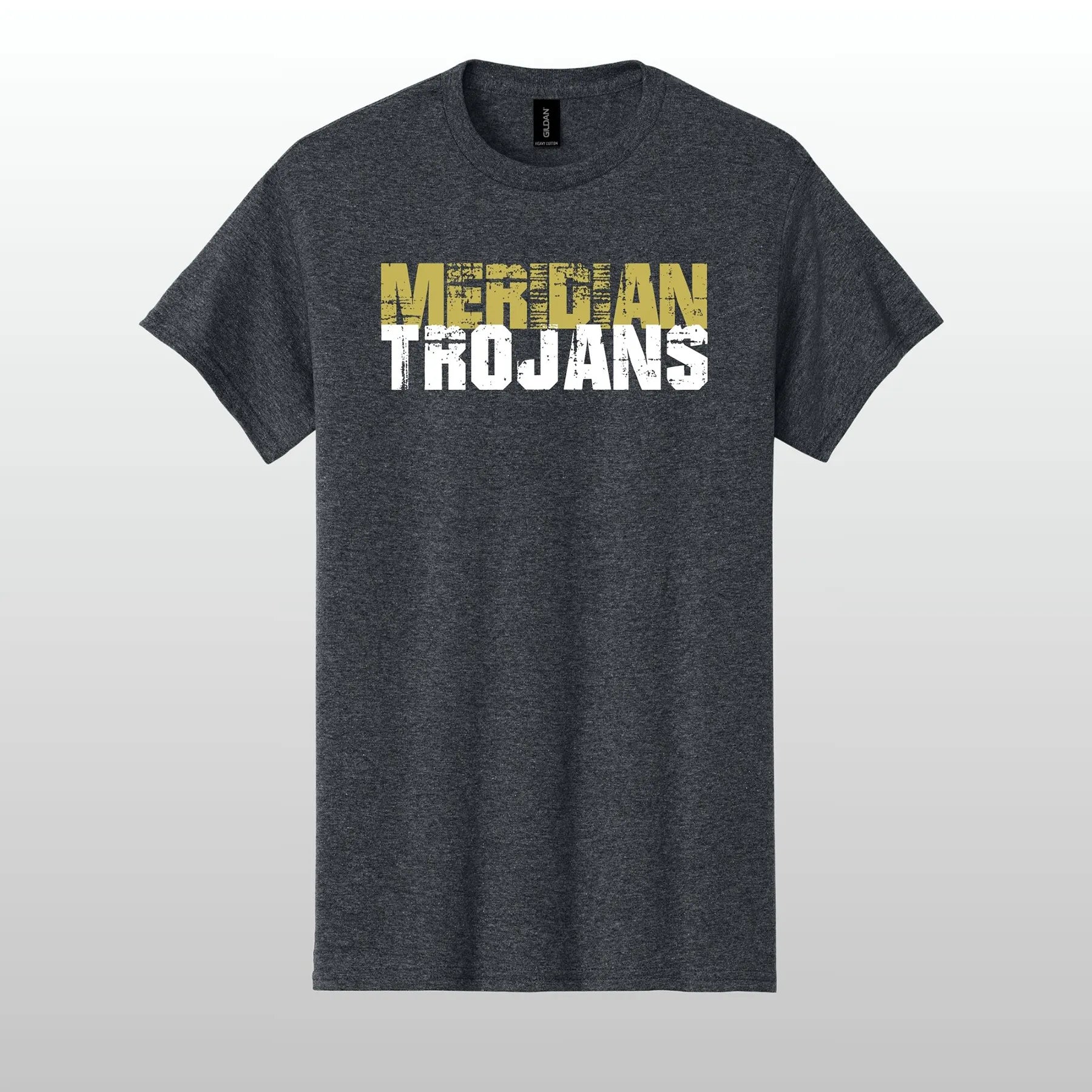 Meridian Trojans Grunge Shirt