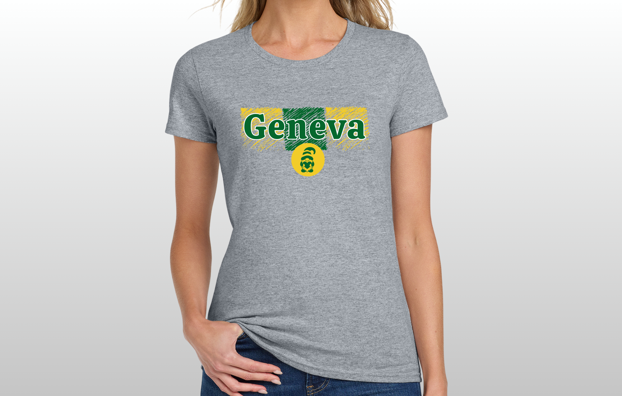 Geneva Scribble Women's T-Shirt