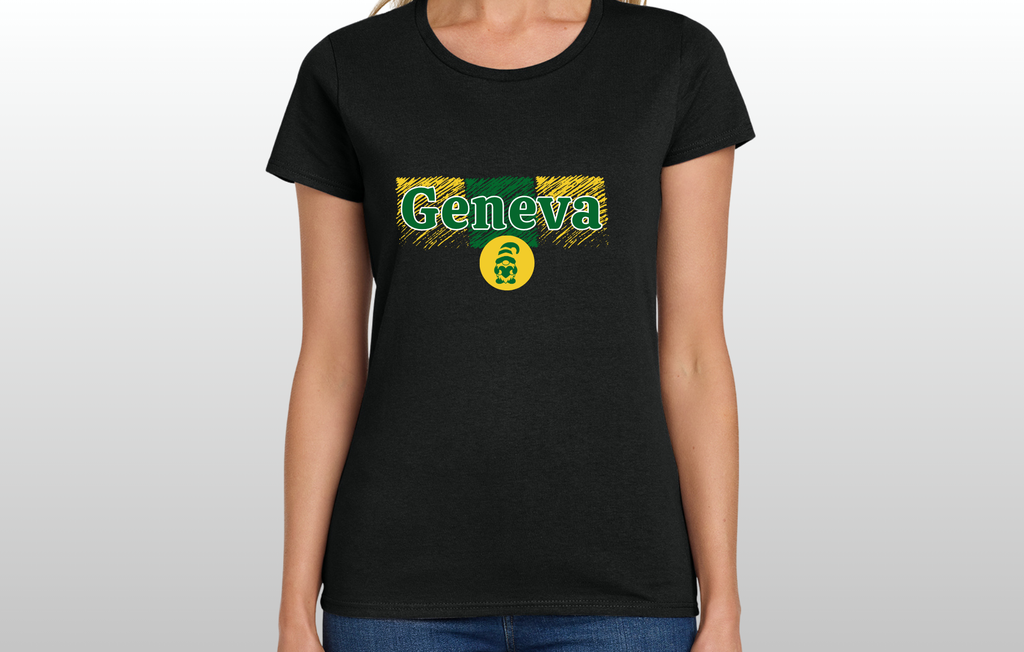 Geneva Scribble Women's T-Shirt
