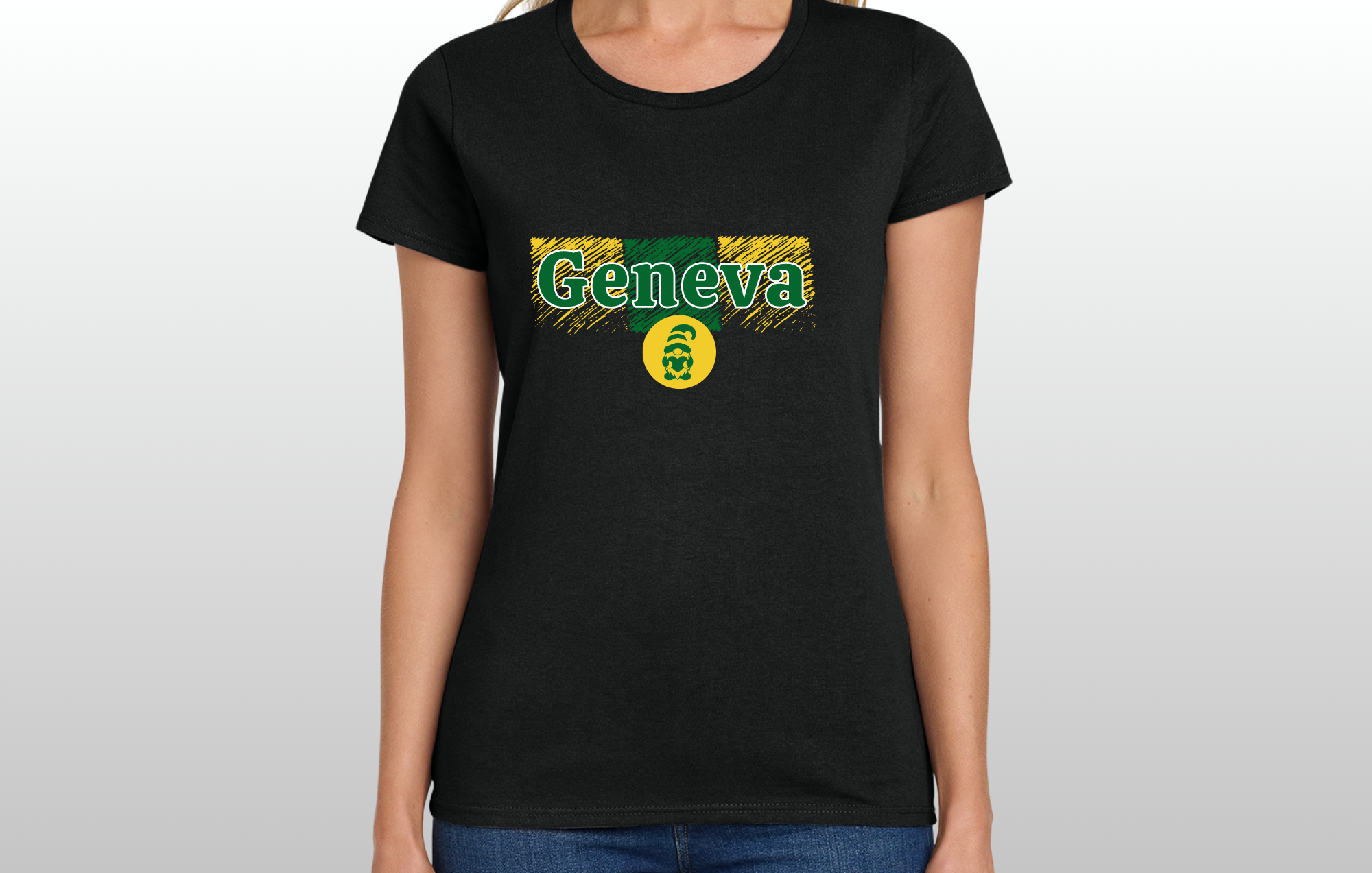 Geneva Scribble Women's T-Shirt