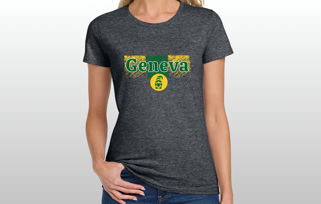 Geneva Scribble Women's T-Shirt