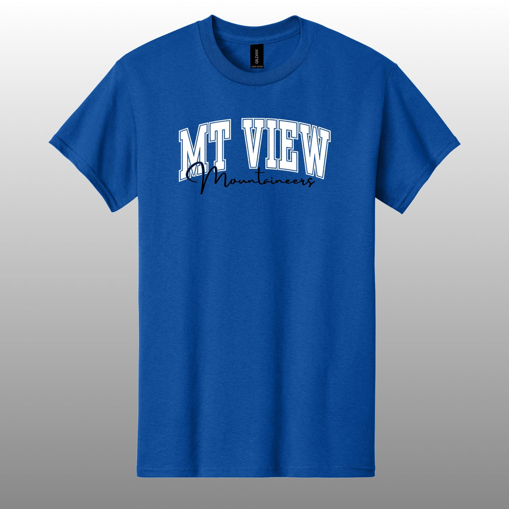 Mountain View Cursive Tee
