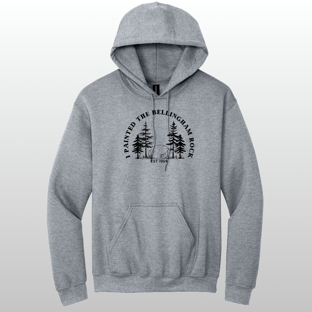 I Painted The Bellingham Rock - Hoodie