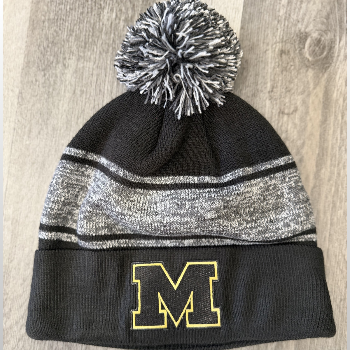 New Era Pom Meridian Beanie