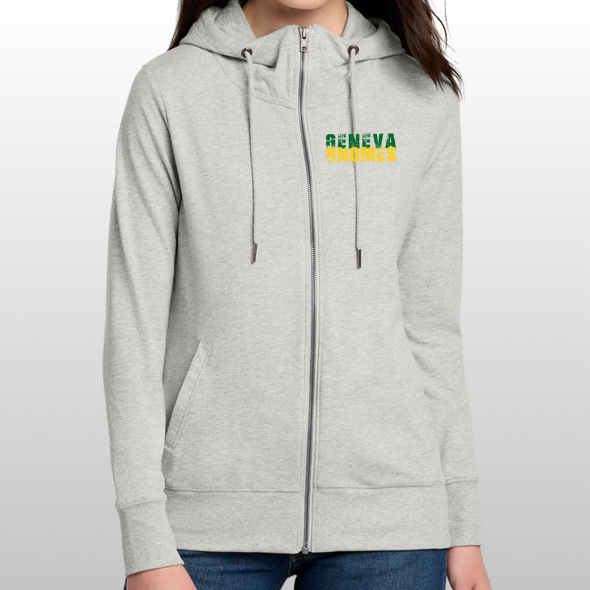 Geneva Grunge District Women's Zip Up