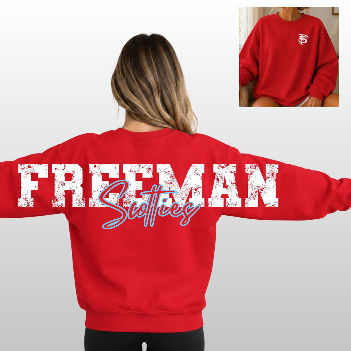 Freeman Scotties Crewneck Billboard #3