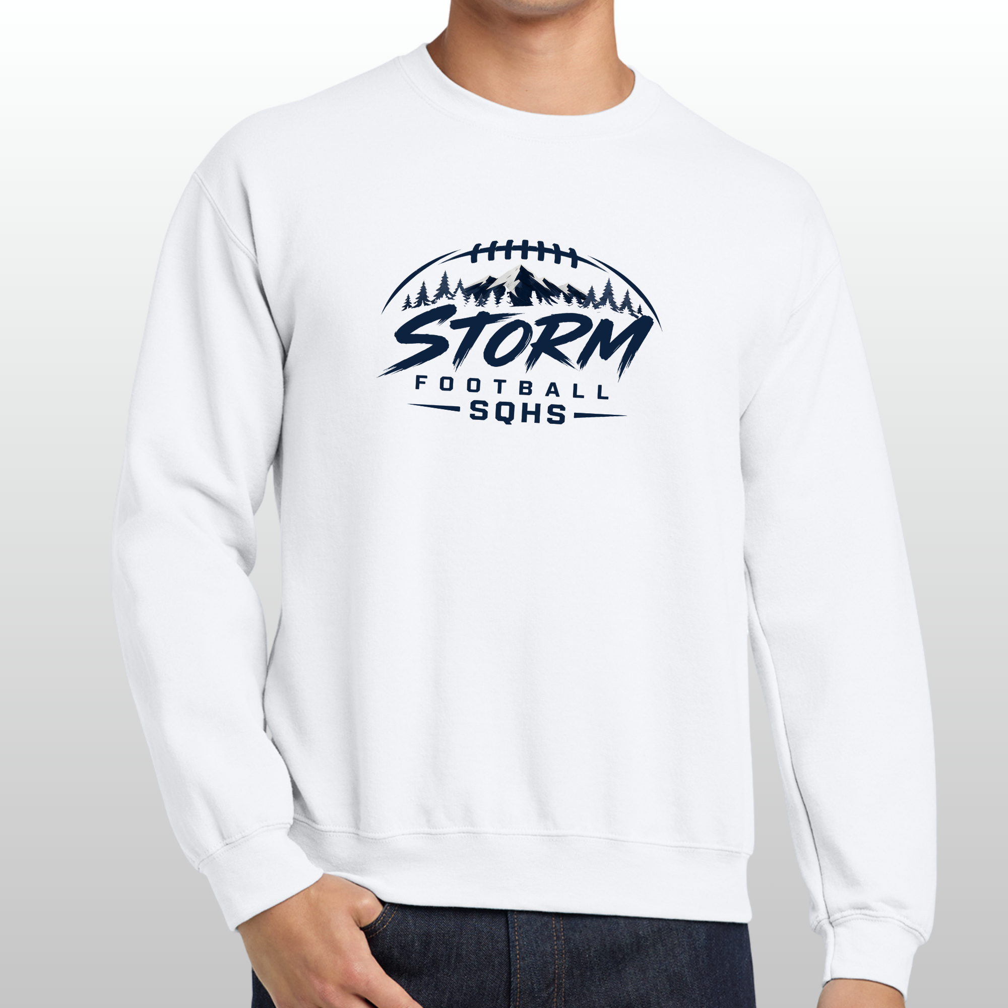Storm Football Crewneck