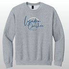 Lynden Christian Cursive Swish Crewneck Sweatshirt