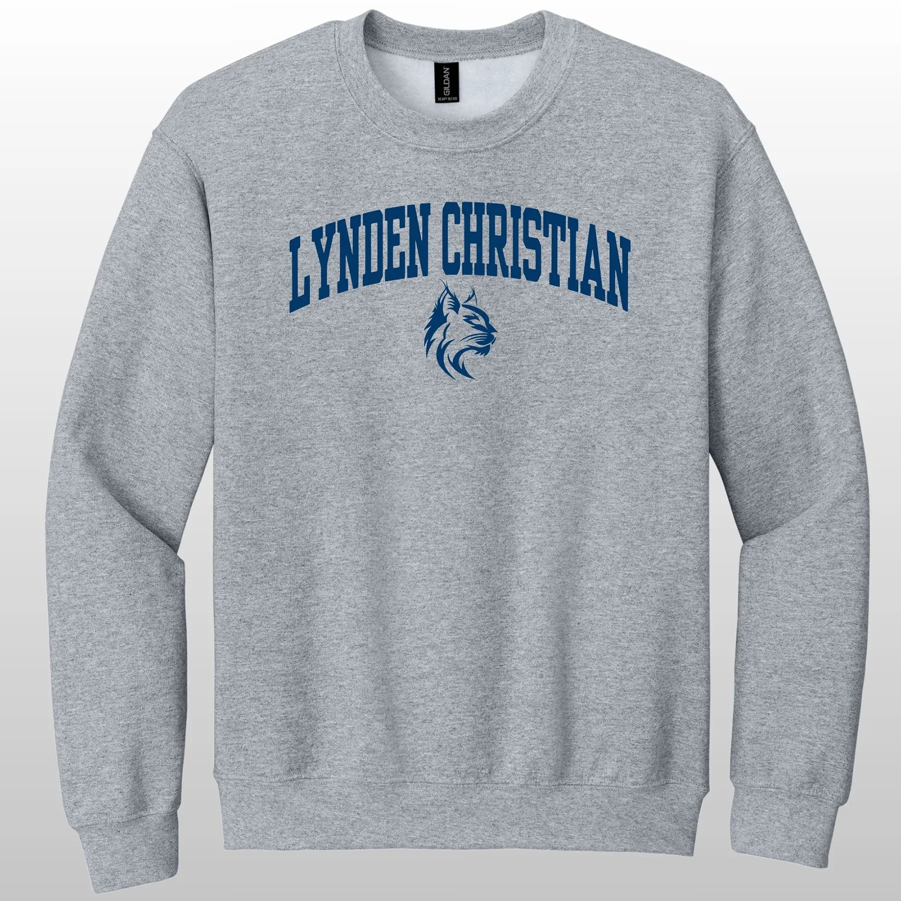 Lynden Christian Mascot Logo Crewneck Sweatshirt