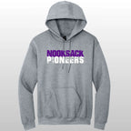 Nooksack Pioneers Grunge Hooded Sweatshirt