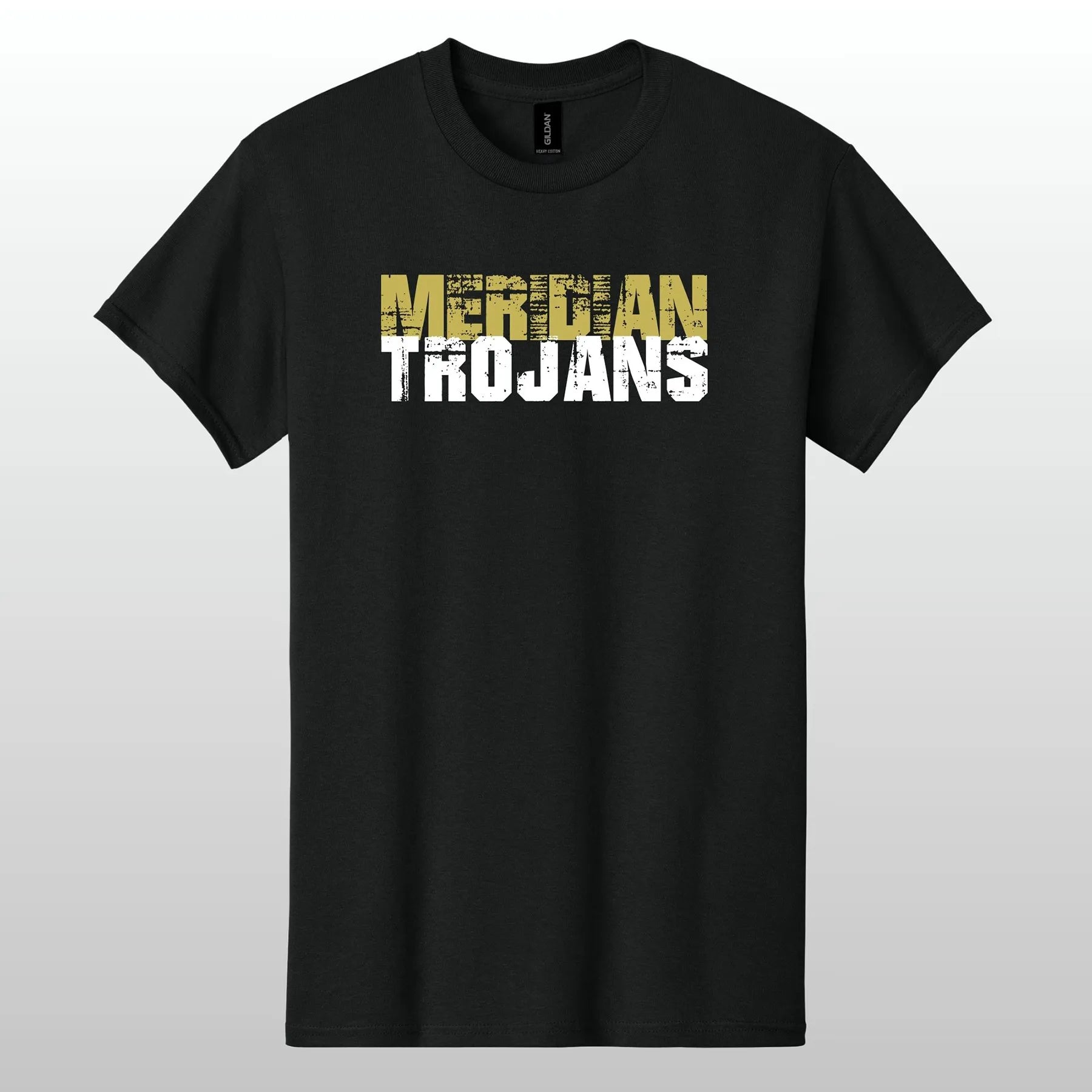 Meridian Trojans Grunge Shirt