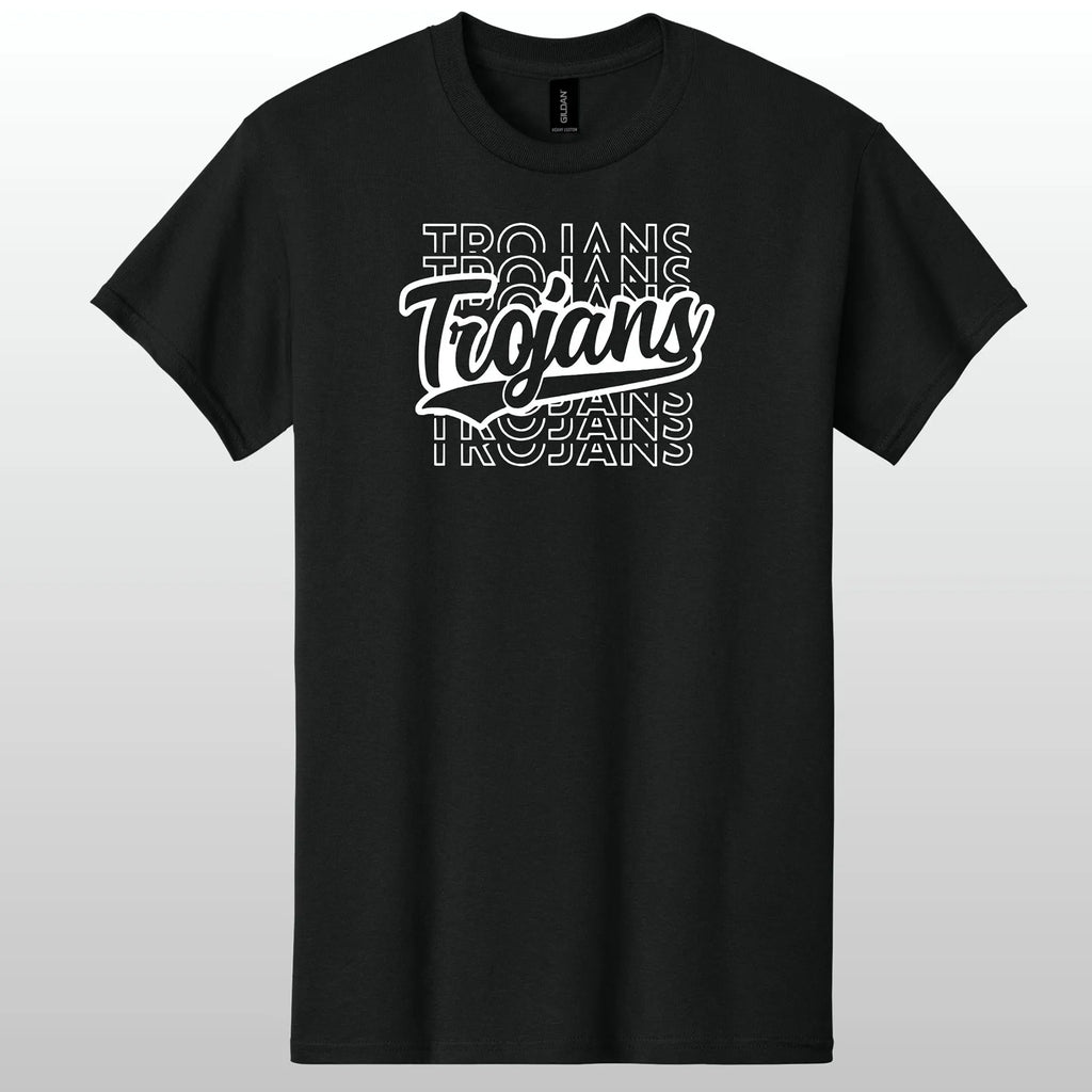 Trojans Stacked Shirt