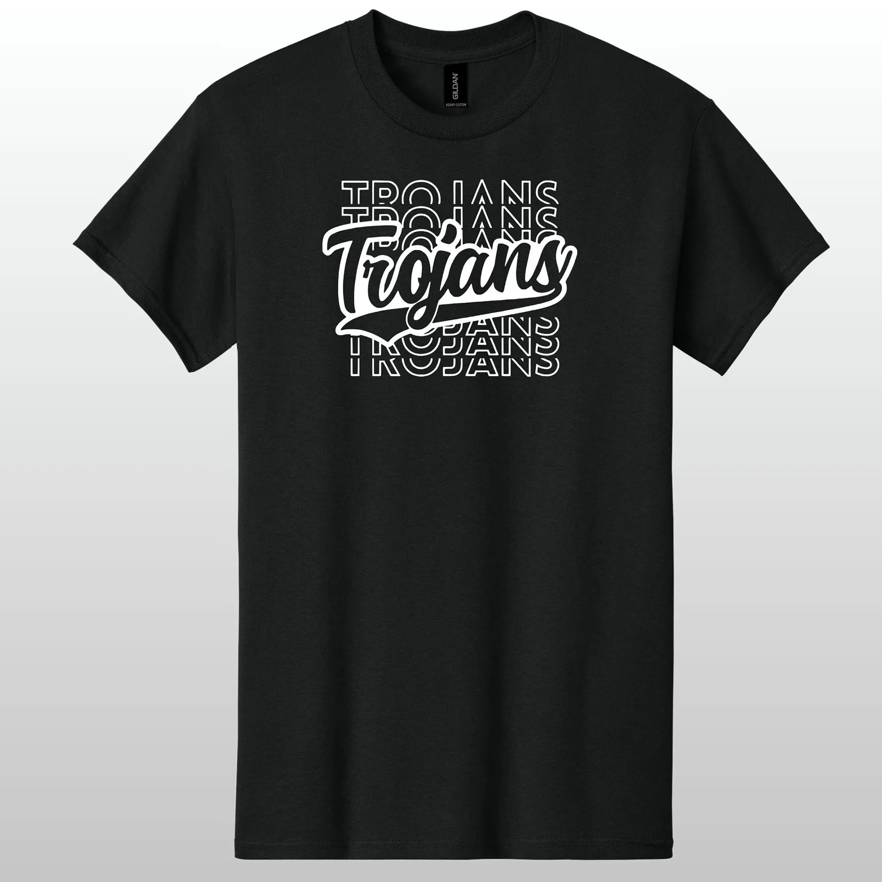 Trojans Stacked Shirt