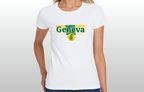 Geneva Scribble Women's T-Shirt
