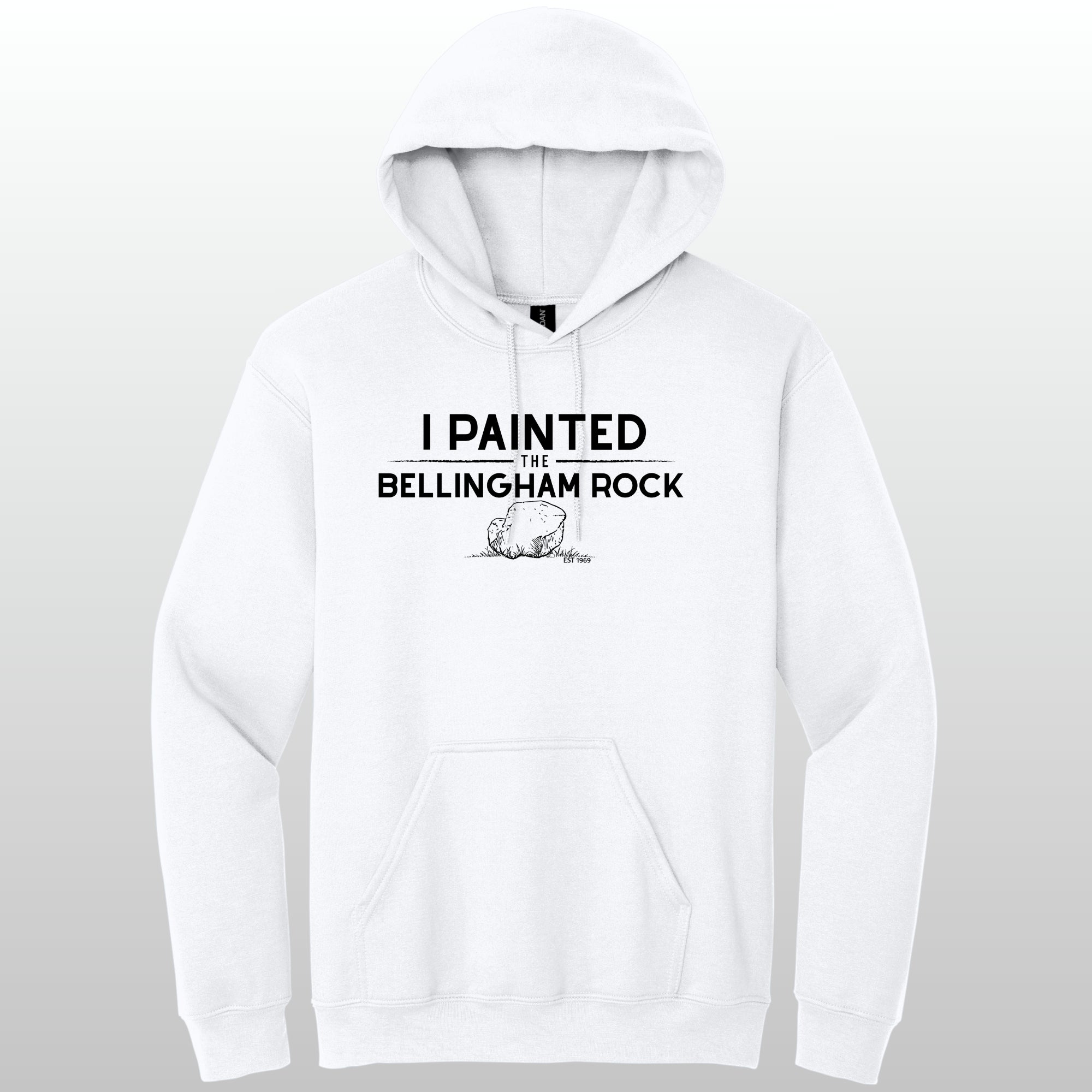 I Painted The Bellingham Rock #5 - Hoodie
