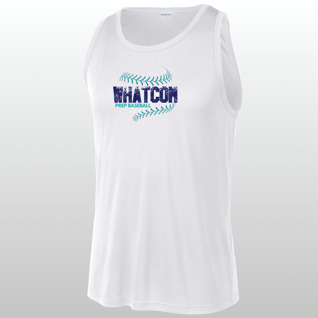 Whatcom Prep Baseball Seam Muscle Tank