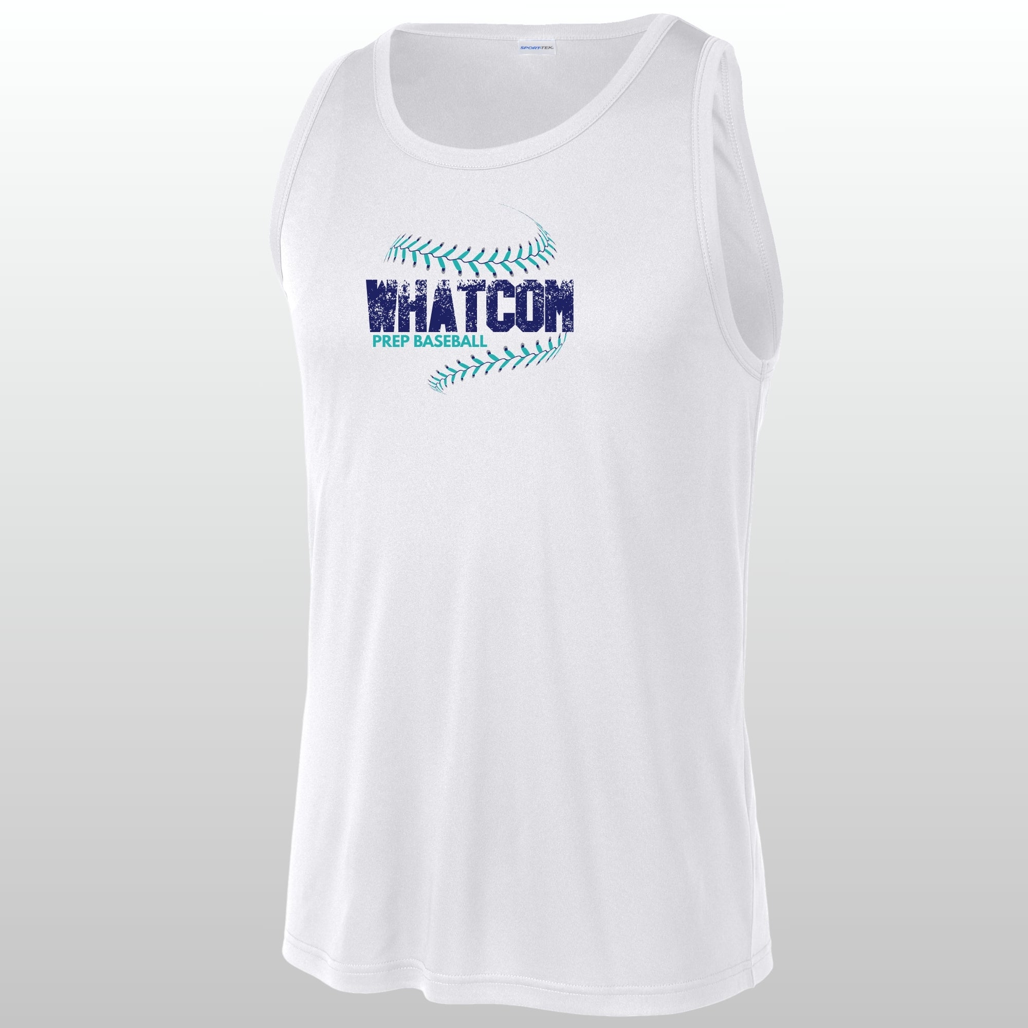 Whatcom Prep Baseball Seam Muscle Tank