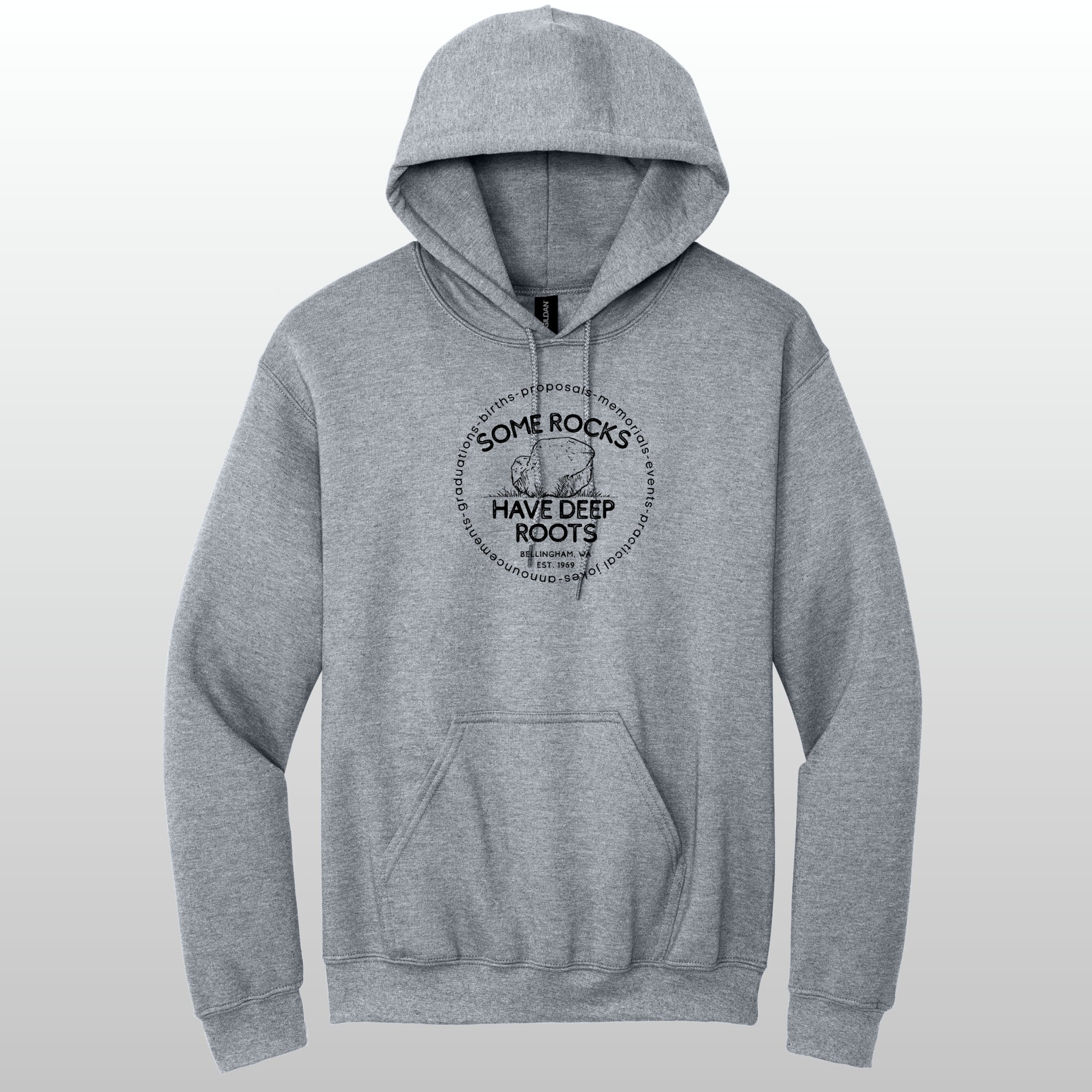 Some Rocks Have Deep Roots Hoodie