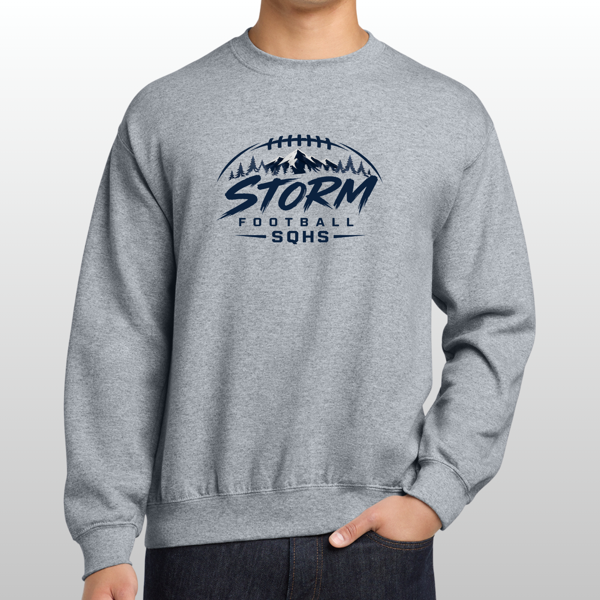 Storm Football Crewneck