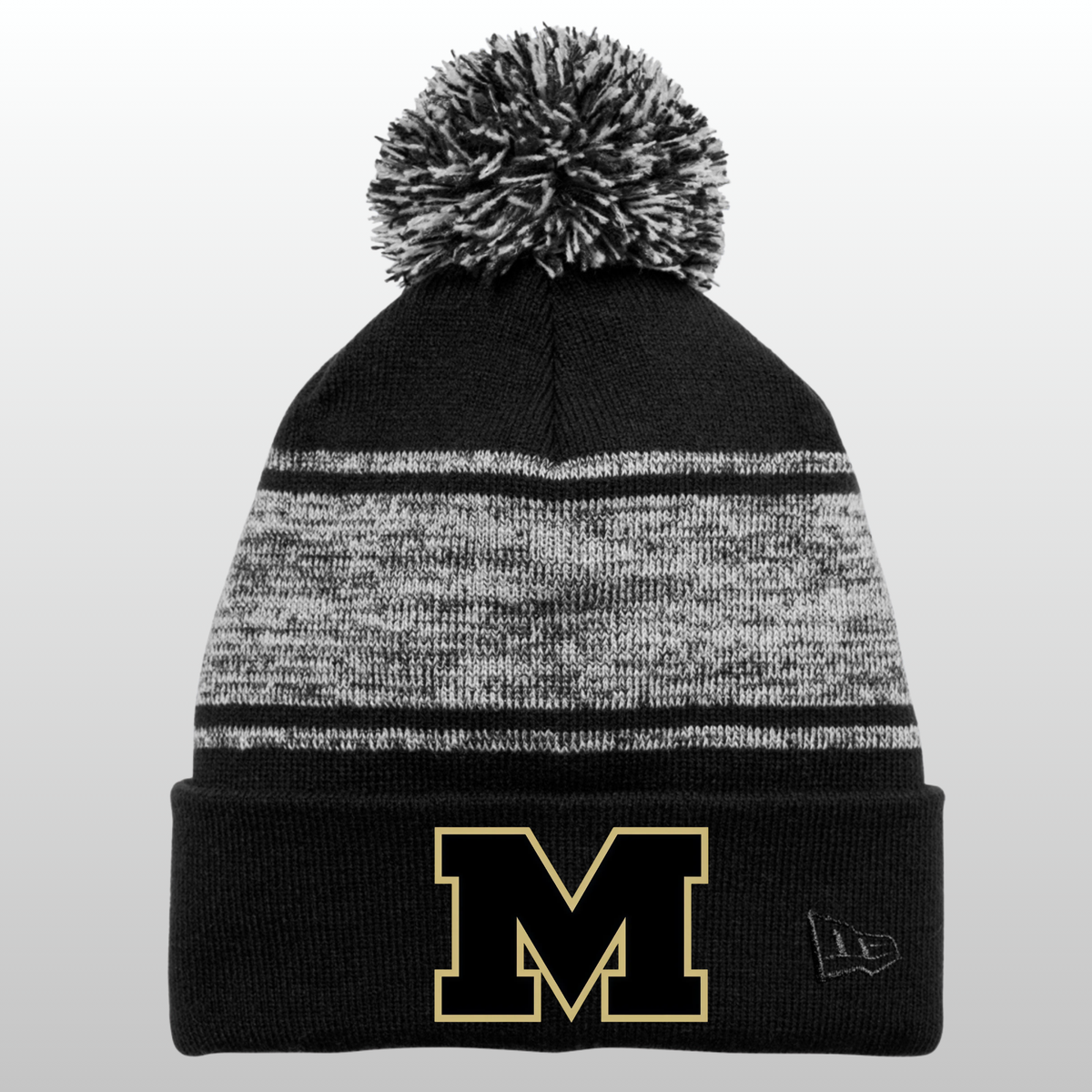 New Era Pom Meridian Beanie