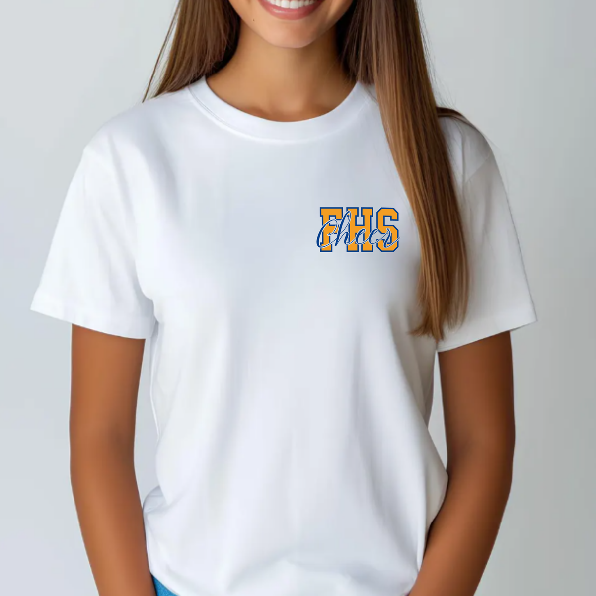 Ferndale Cheer Small Logo T-Shirt