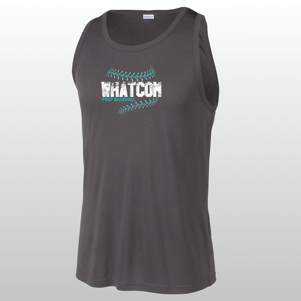 Whatcom Prep Baseball Seam Muscle Tank