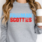 Freeman Scotties Crewneck Grunge