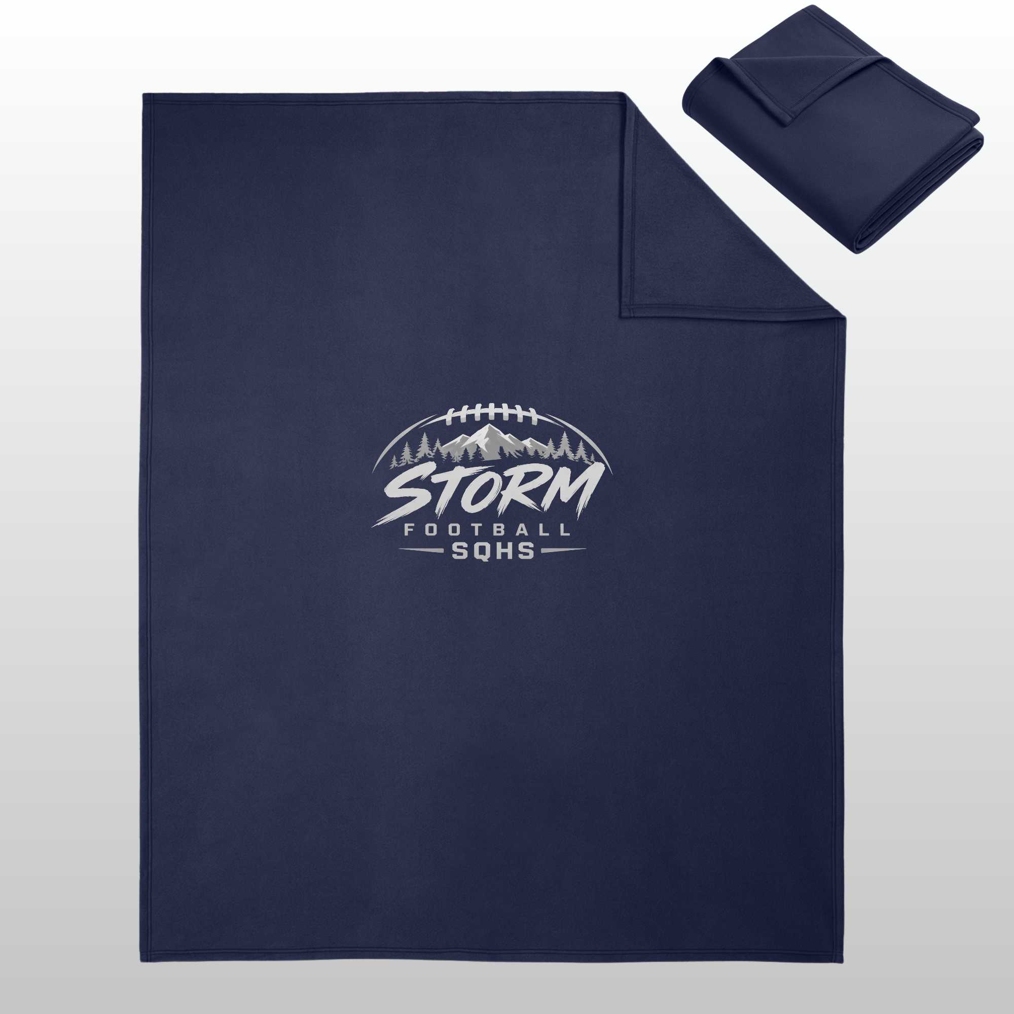 Squalicum Storm Fleece Blanket