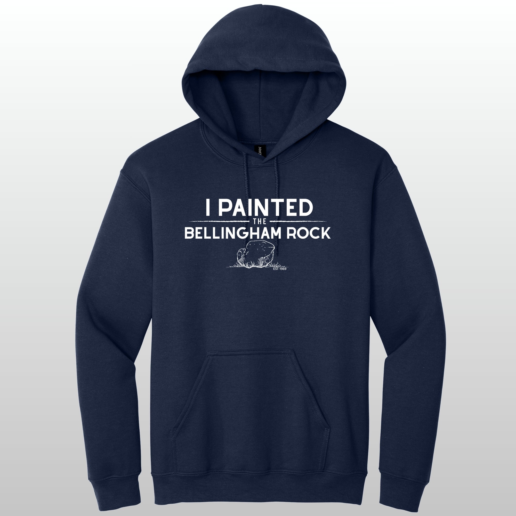 I Painted The Bellingham Rock #5 - Hoodie