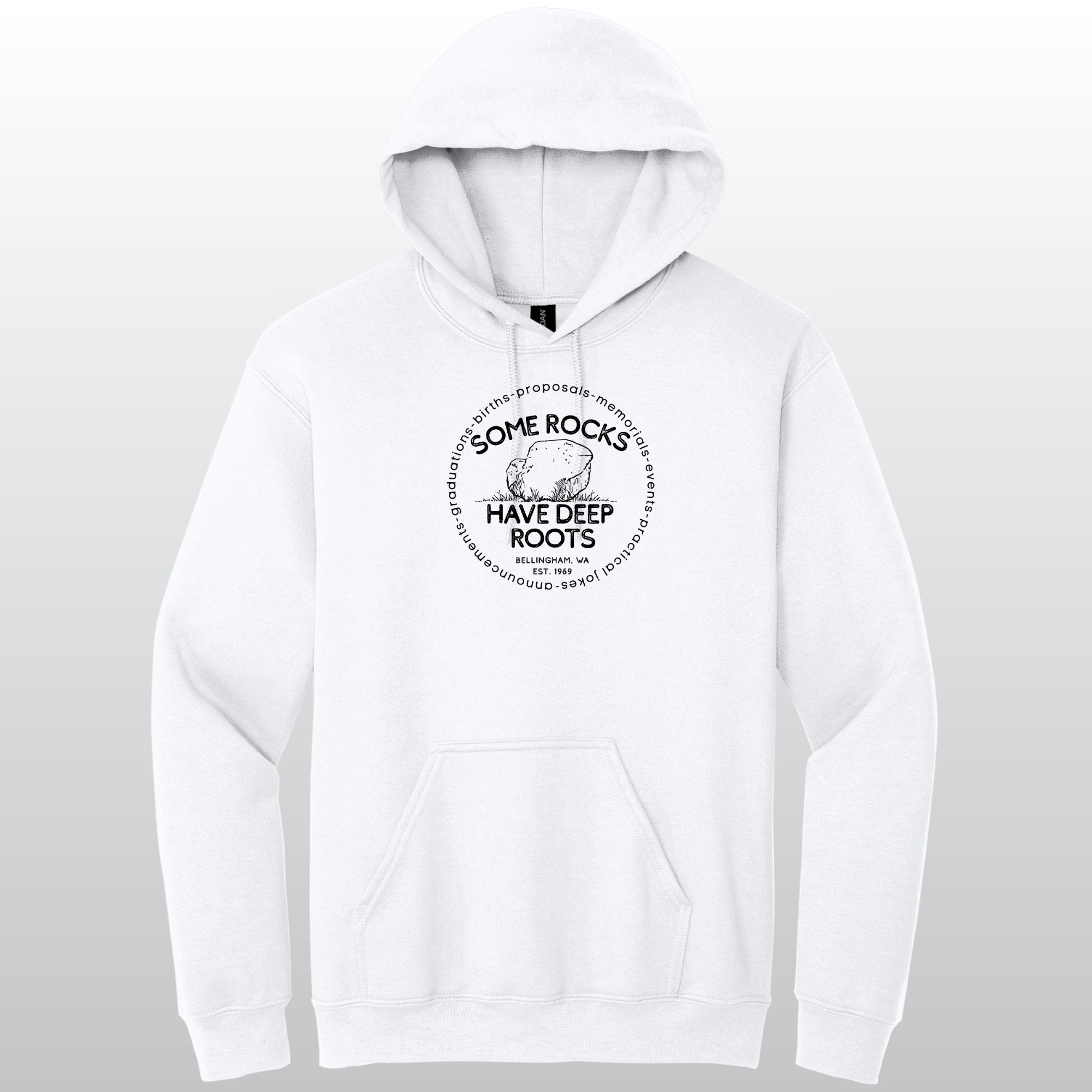 Some Rocks Have Deep Roots Hoodie