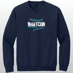 Whatcom Prep Baseball Seams Crewneck