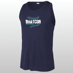 Whatcom Prep Baseball Seam Muscle Tank