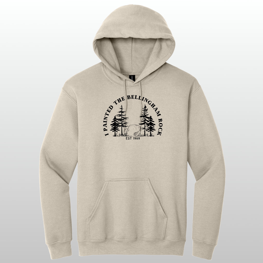 I Painted The Bellingham Rock - Hoodie