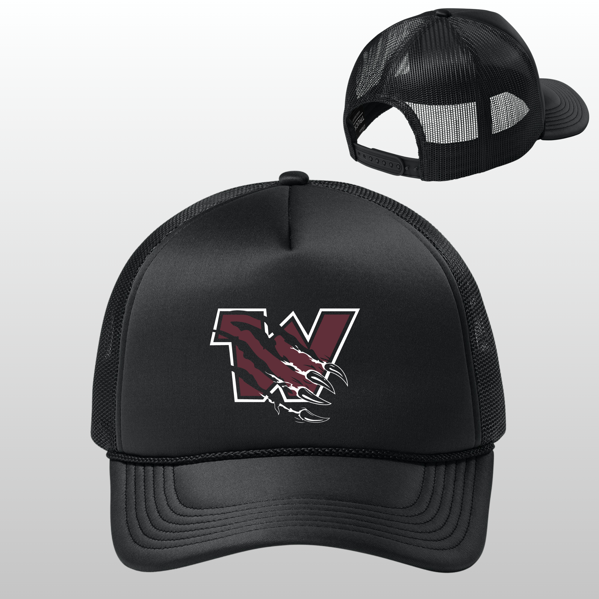 Wolverines Port Authority Foam Trucker Hat