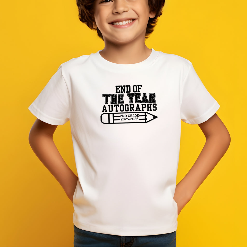 Autograph Shirt Grade Level