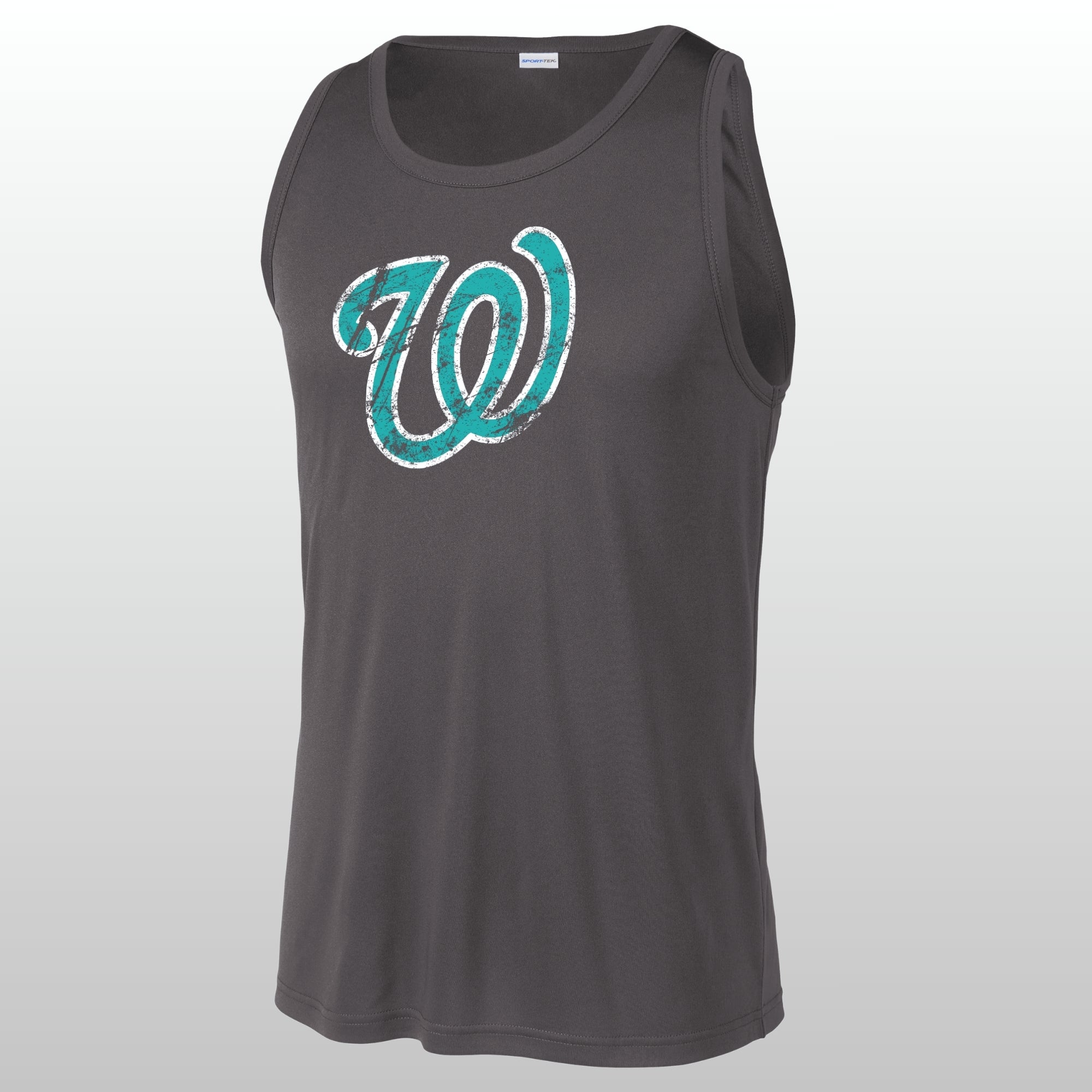 Whatcom Prep Distressed Muscle Tank