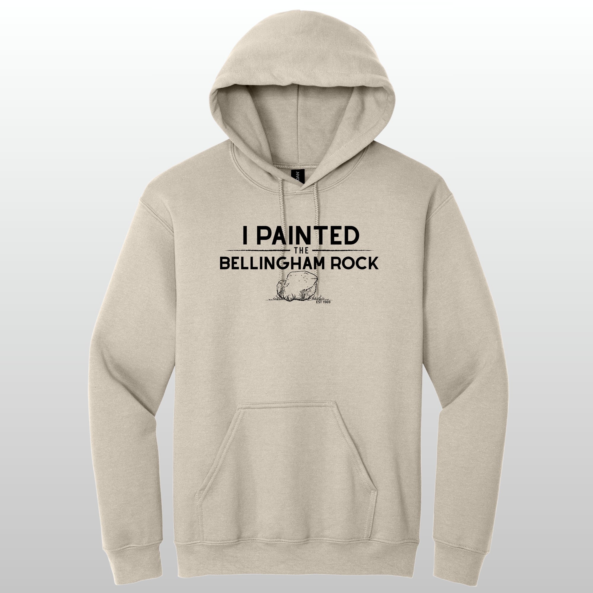I Painted The Bellingham Rock #5 - Hoodie