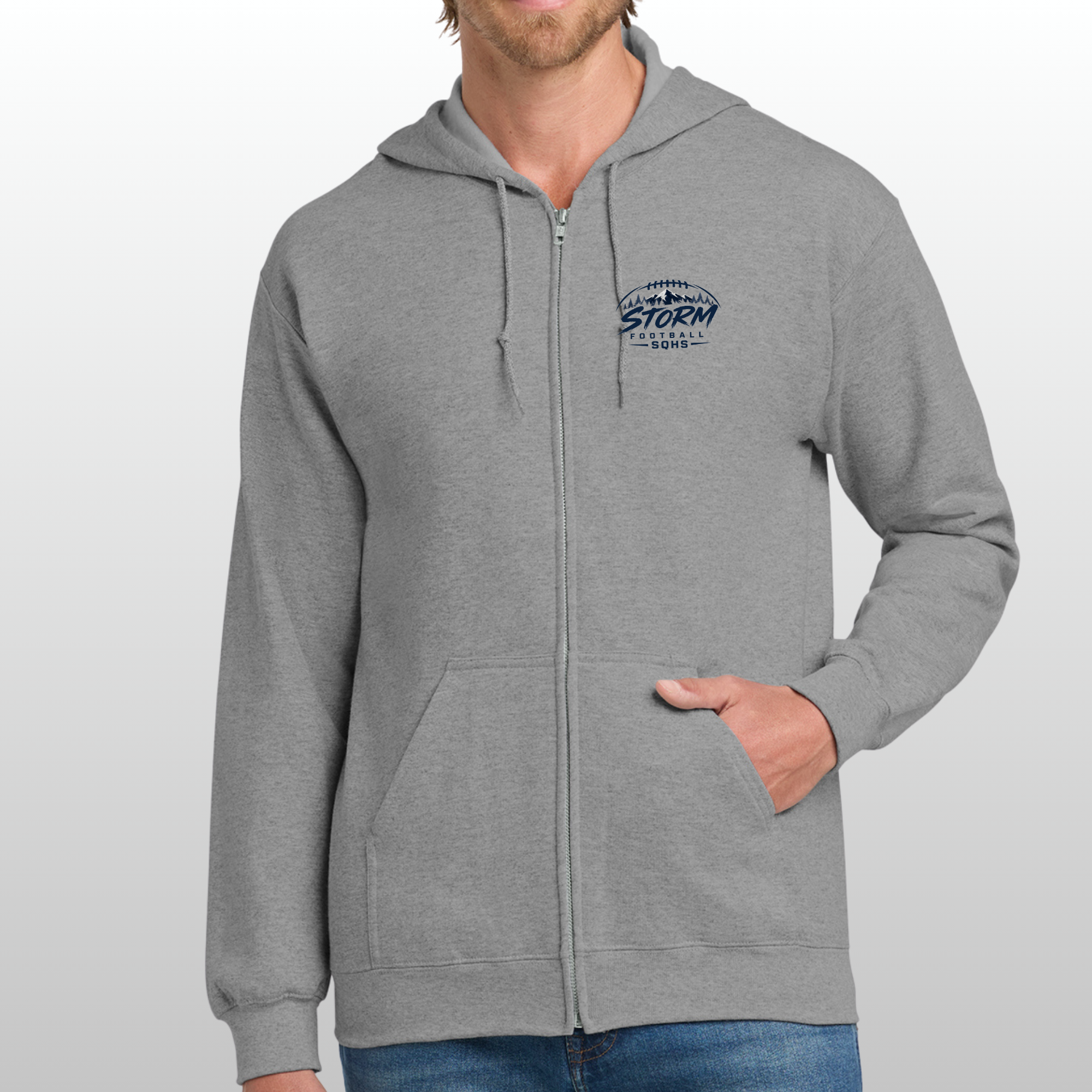 Storm Football Men's Zip Up