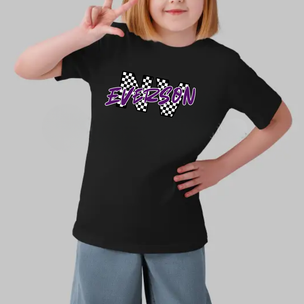 NV Checkered T-Shirt