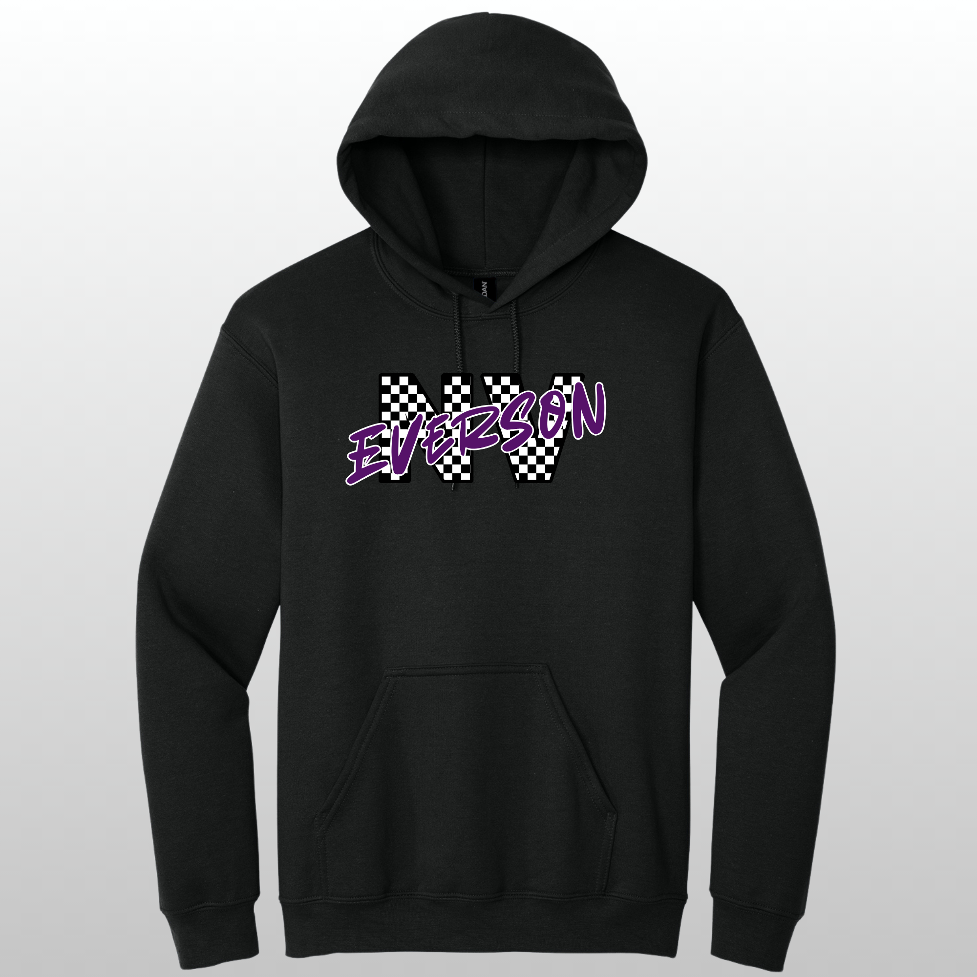 NV Checkered Hoodie